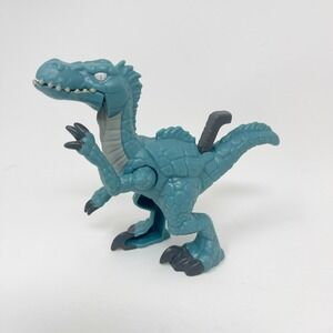 Raptor Trainer Owen Jurassic World Imaginext Mini Figures Dino muldoon blue gray